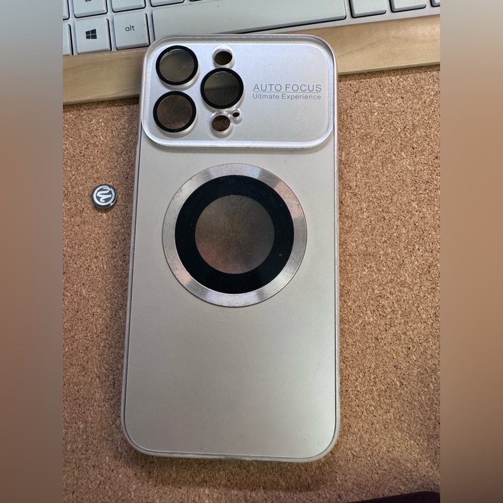 Silver Phone Case